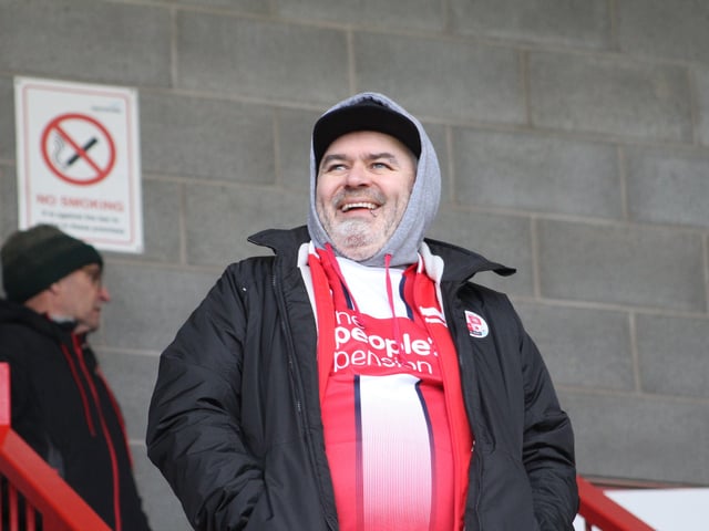 Crawley Town v Scunthorpe United. Picture by Cory Pickford SUS-220503-184653004