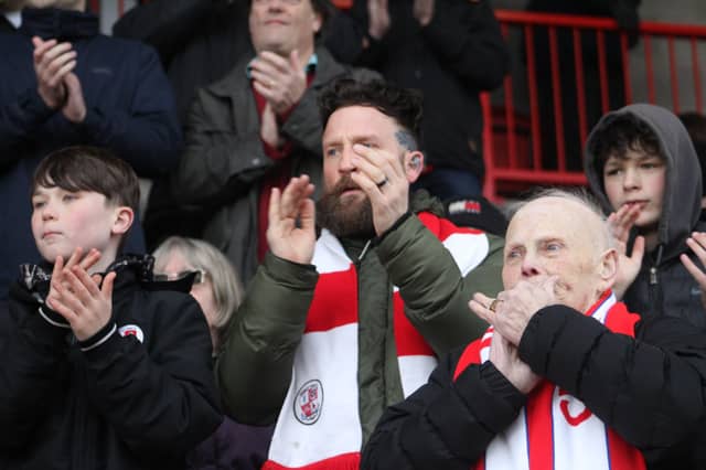Crawley Town v Scunthorpe United. Picture by Cory Pickford SUS-220503-184710004