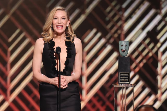 Cate Blanchett, Australian film star, lives in Crowborough in East Sussex (Photo by Rich Fury/Getty Images)