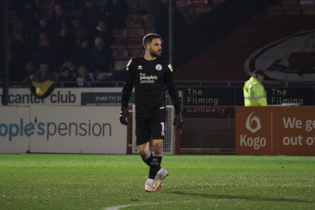Glenn Morris. Crawley Town v Bristol Rovers. Picture by Cory Pickford SUS-220803-233752004