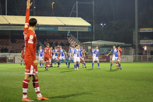 Crawley Town v Bristol Rovers. Picture by Cory Pickford SUS-220803-233656004