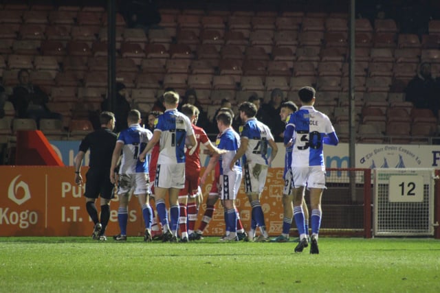 Crawley Town v Bristol Rovers. Picture by Cory Pickford SUS-220803-234143004