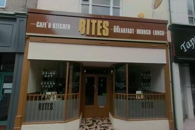 Bites Cafe and Kitchen, 9 Warwick Street is one of the restaurants in Worthing with the best seating according to Tripadvisor