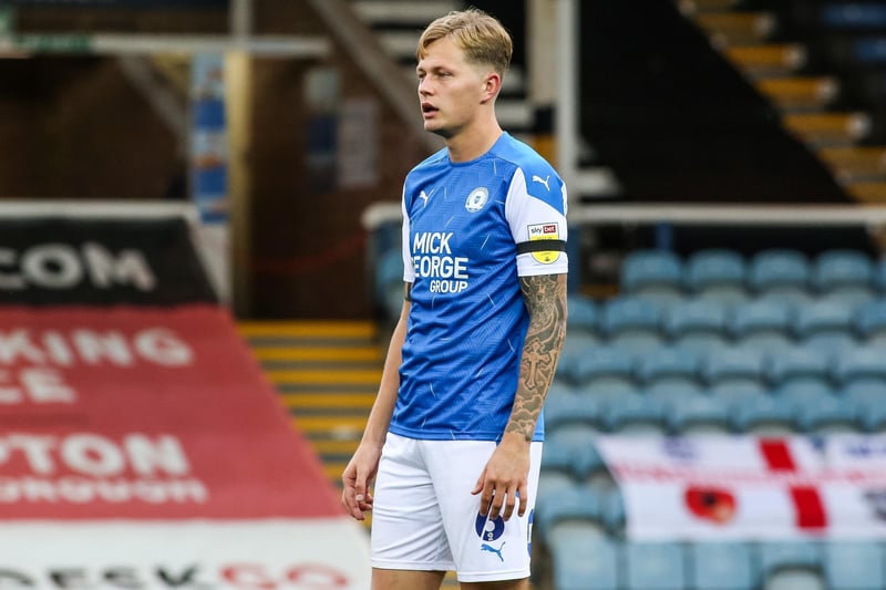 FRANKIE KENT: Unlucky to concede a penalty, but that was the only time he was less than foot perfect. Terrific when the ball came into the Posh penalty area and executed some well-timed tackles. Outstanding 9.