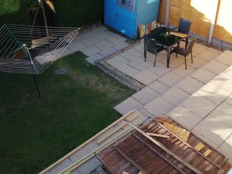 Work gets underway.