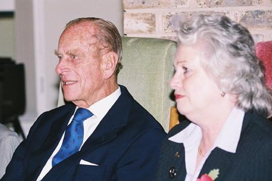 Prince Philip at Carey House in 2006