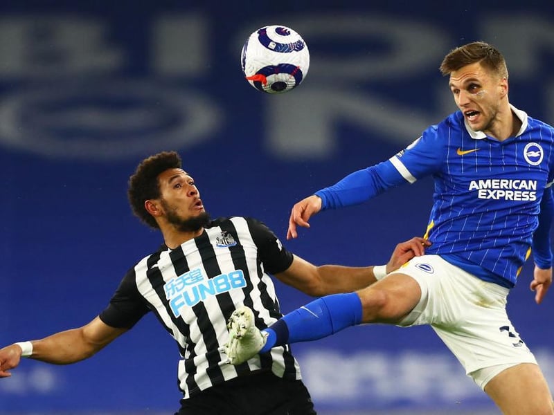 Veltman takes his place at right wing back but he could have played anywhere along the back. Lamptey would have had this spot but Veltman has been excellent since Lamptey's hamstring problems and fully justifies his place. 900k for a Dutch international at the peak of his career...what a signing!