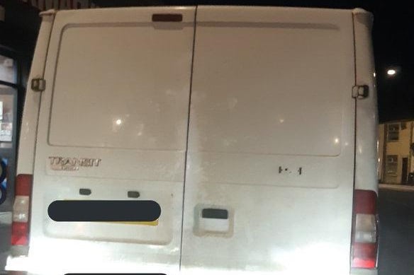 Stolen van from Lincolnshire recovered in Peterborough and returned to its owner