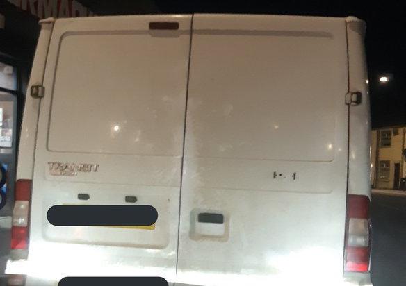 Stolen van from Lincolnshire recovered in Peterborough and returned to its owner