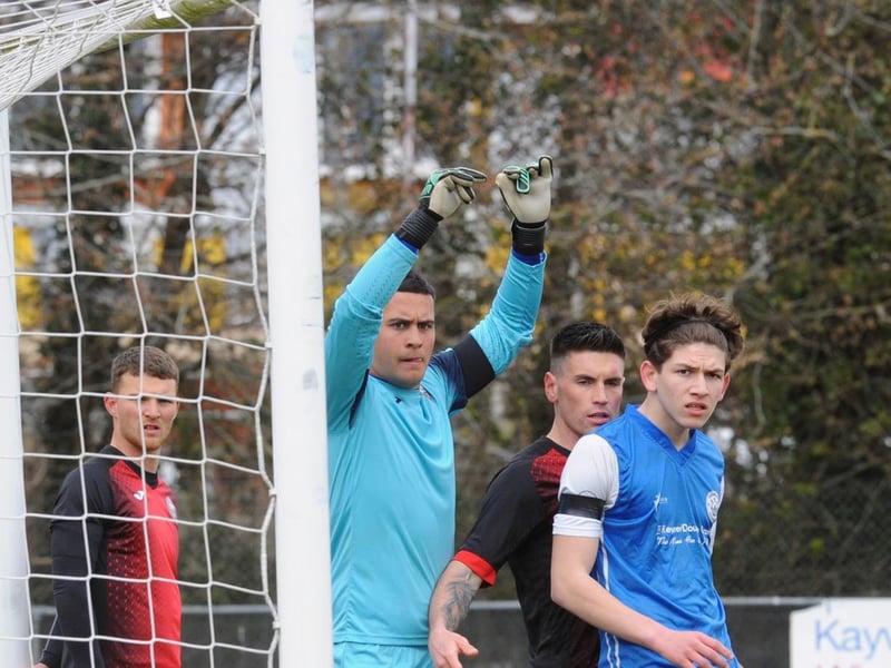 Action from Wick v Shoreham in the SCFL Cup / Picture: Stephen Goodger
