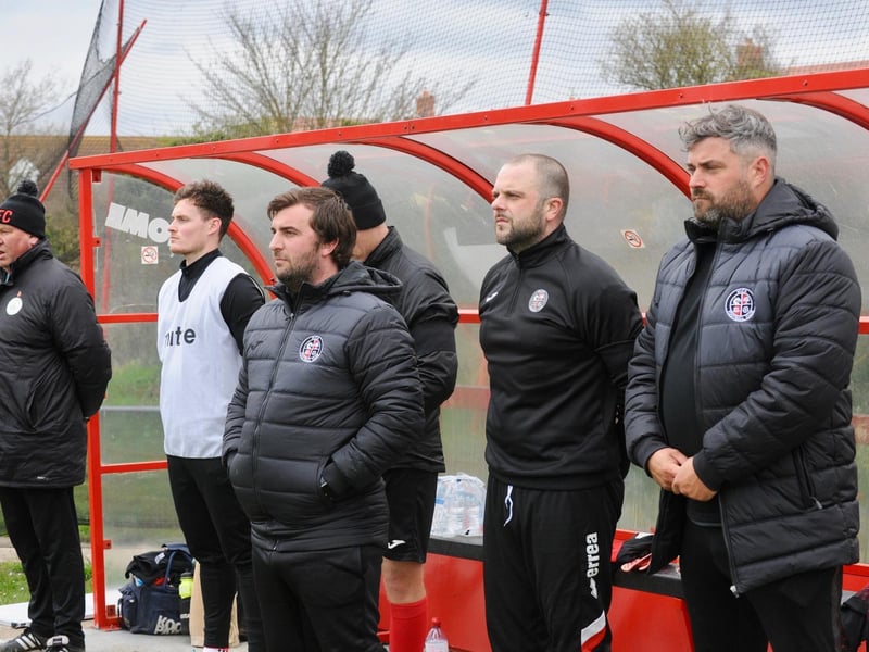 The pre-match minute's silence / Picture: Stephen Goodger