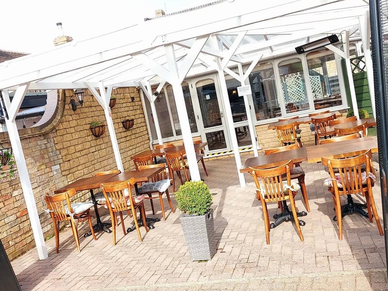 Outside at The Paper Mills, Wansford