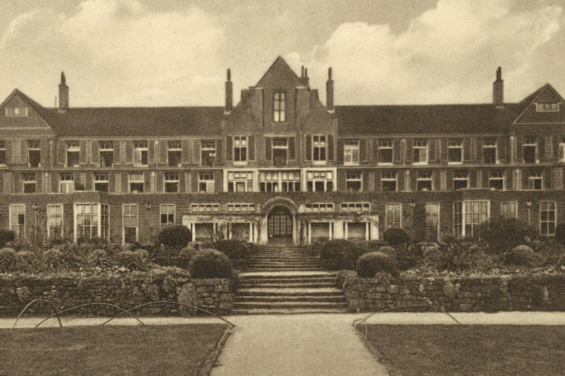 The sanatorium on the King Edward VII Estate then