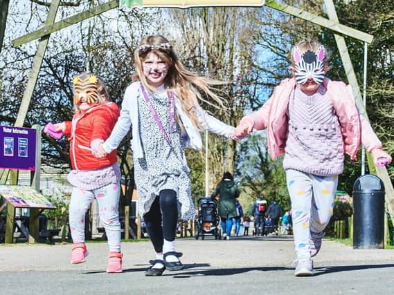 Young animal enthusiasts at Twycross Zoo couldn’t contain their excitement as the gates finally opened to visitors this morning.