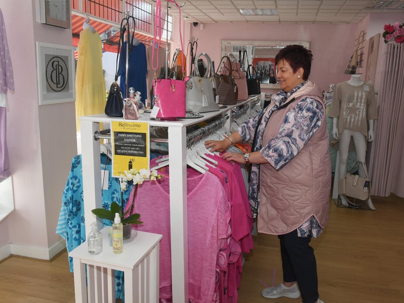 Bellissimo Boutique. Owner, Wendy Hanslip. EMN-211204-175348001