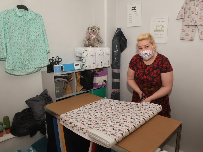 The Fabric Cupboard, owner Clementine Brooks. EMN-211204-175421001