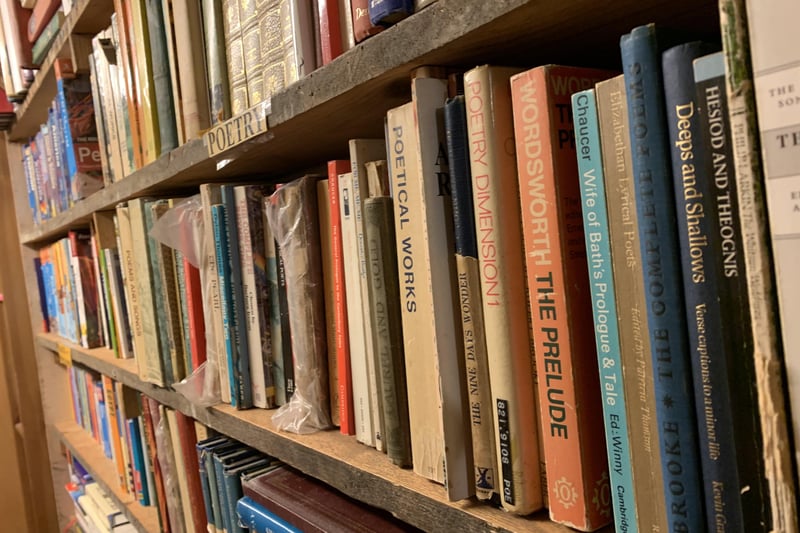 The shop is a hotspot for preloved books