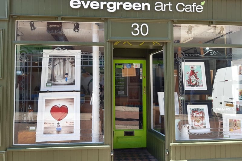 Evergreen Art Cafe, Sheaf Street.