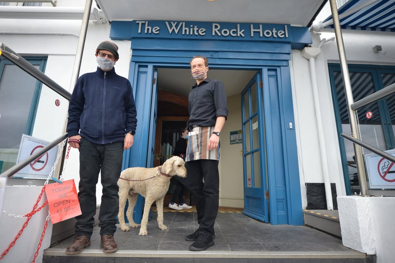 The easing of lockdown in Hastings on April 12 2021

The White Rock Hotel SUS-211204-150831001