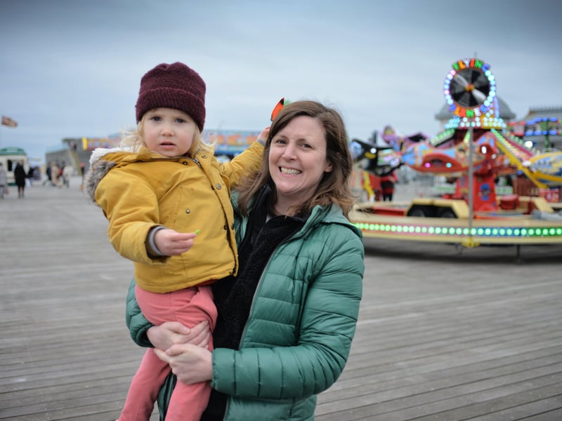 Hastings Pier reopens on April 12 2021. SUS-211204-150948001
