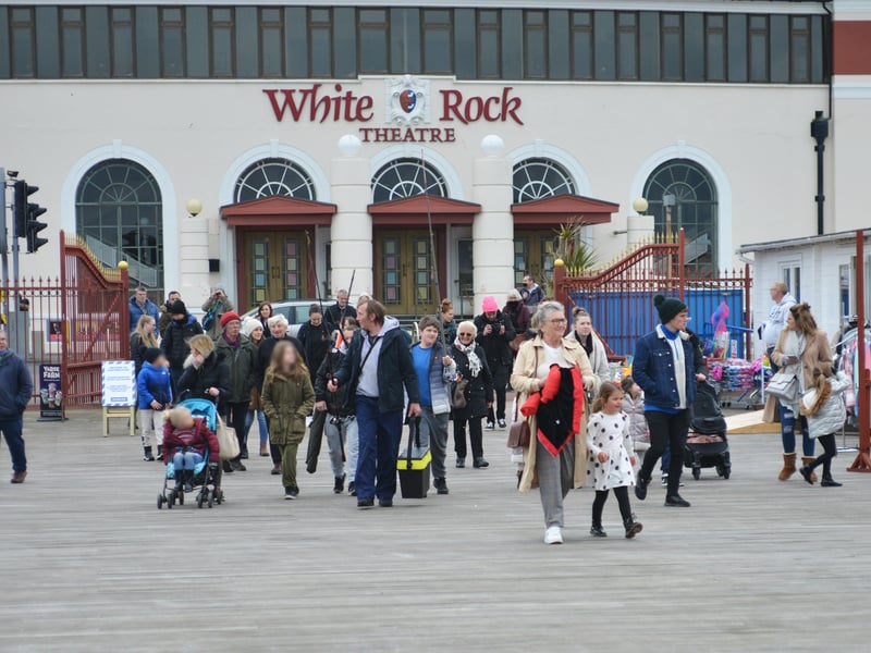 Hastings Pier reopens on April 12 2021. SUS-211204-150922001