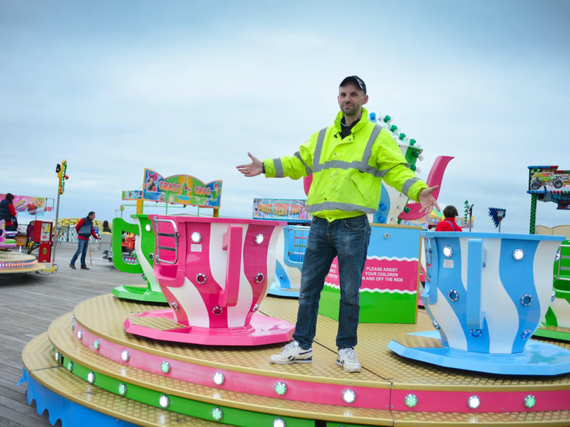 Hastings Pier reopens on April 12 2021. SUS-211204-151013001