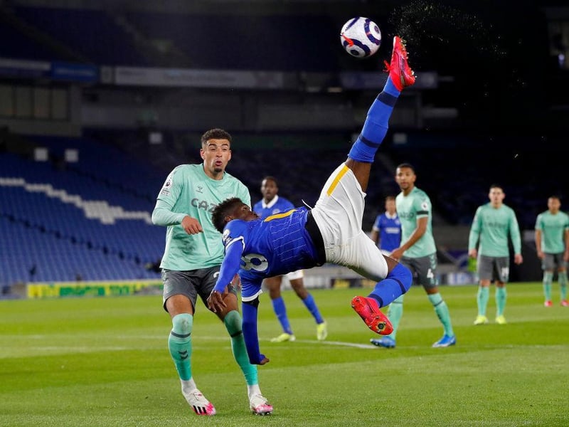 Impressed throughout the 90 an an accomplished display. Unlucky with a spectacular attempt from an overhead kick in the first first. Drew priase from Gary Lineker who tweeted: "What an exceptional footballer is @Yves_Bissouma"