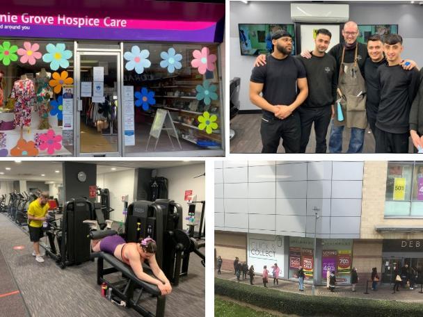 From April 12, many businesses were allowed to reopen their doors after months of lockdown