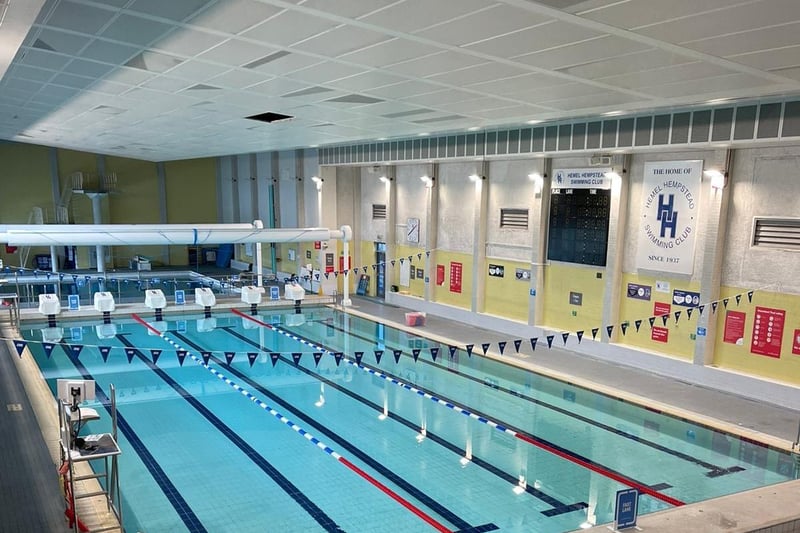 Swimming pool at Hemel Hempstead Leisure Centre