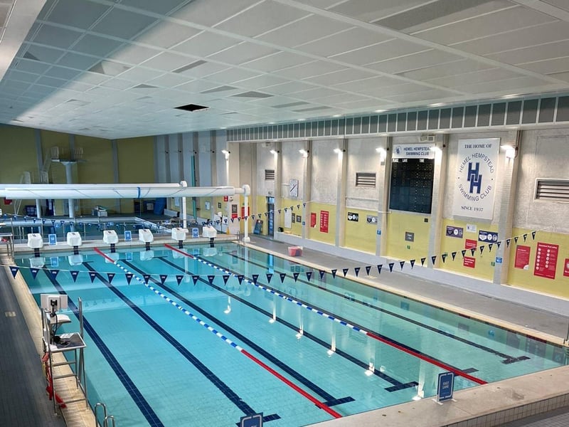 Swimming pool at Hemel Hempstead Leisure Centre