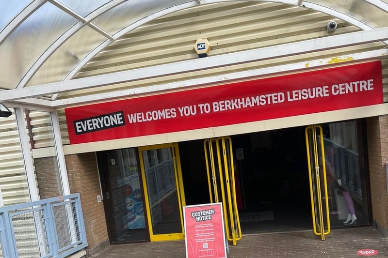 Berkhamsted Leisure Centre reopened on April 12