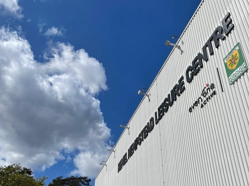 Hemel Hempstead Leisure Centre reopened on April 12