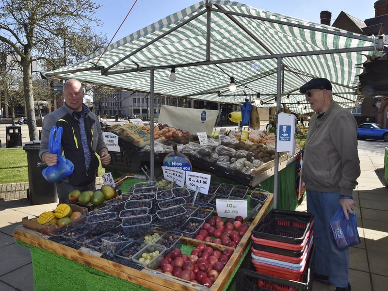 Stalls have been able to reopen this week