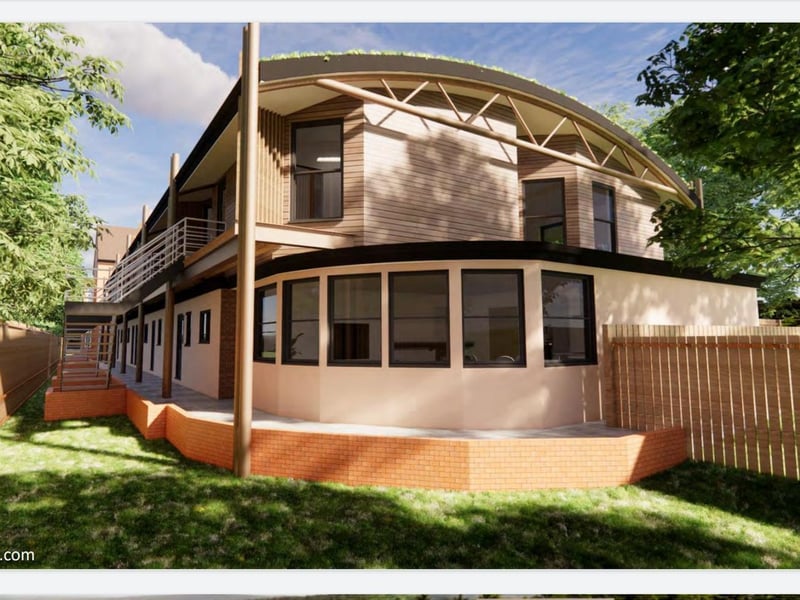 An artist's impression of what the care home conversion could look like