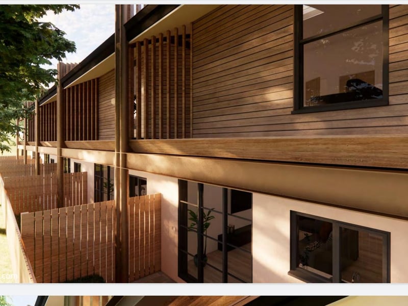 An artist's impression of what the care home conversion could look like