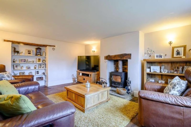 Sitting room at the Brasenose Cottage in Middleton Cheney (Image from Rightmove)