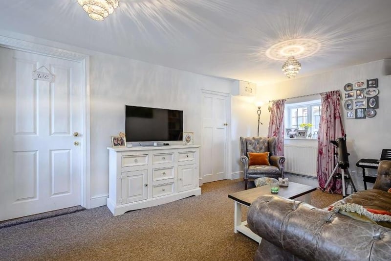 Family room at Brasenose Cottage in Middleton Cheney  (Image from Rightmove)