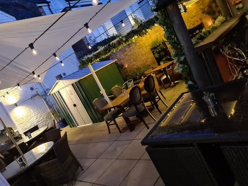 The revamped courtyard at Homme Nouveau in Whittlesey