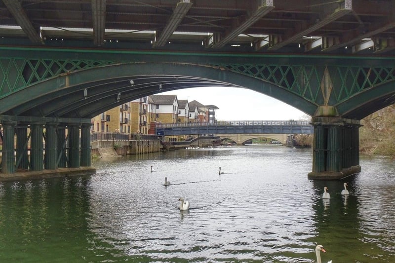 The River Nene looking towards Town Bridge. Picture: Peterborough Civic Society