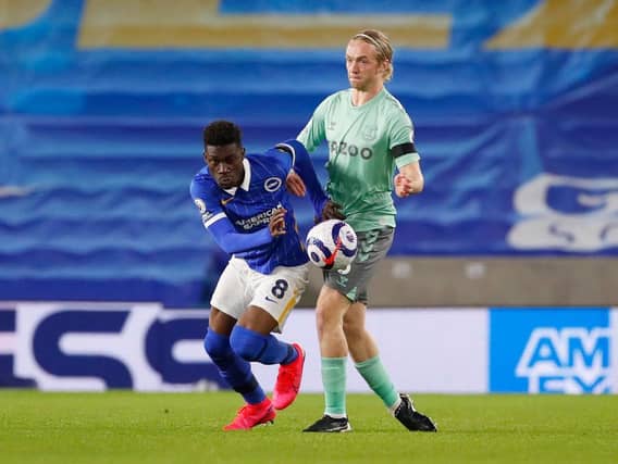 Yves Bissouma has been rated at £50m after impressive performances for Brighton this season