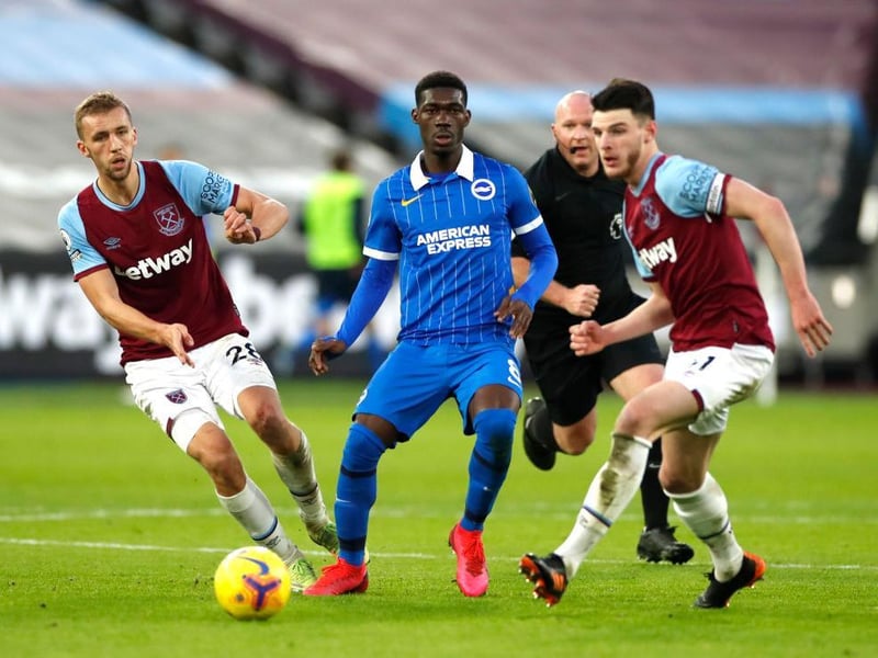 Both West Ham and Leicester have previously been linked with Bissouma. Both are chasing a Champions League spot and may well look to bolster their midfield options if they reach Europe's elite competition.
