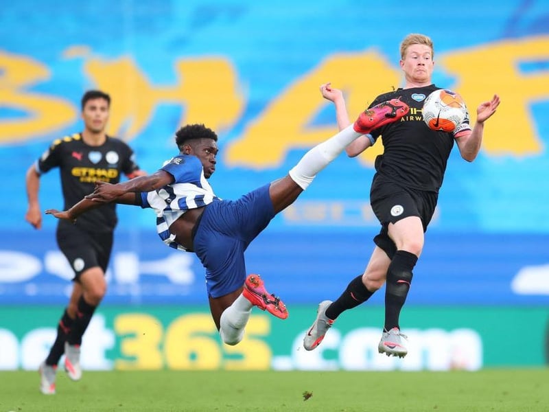 Odds: 16/1. Many believe Bissouma could fit into any team in the Premier League, with Pep Guardiola's Man City no exception. A defensive midfielder however may not be Pep's main priority as they look to use funds to replace striker Sergio Aguero