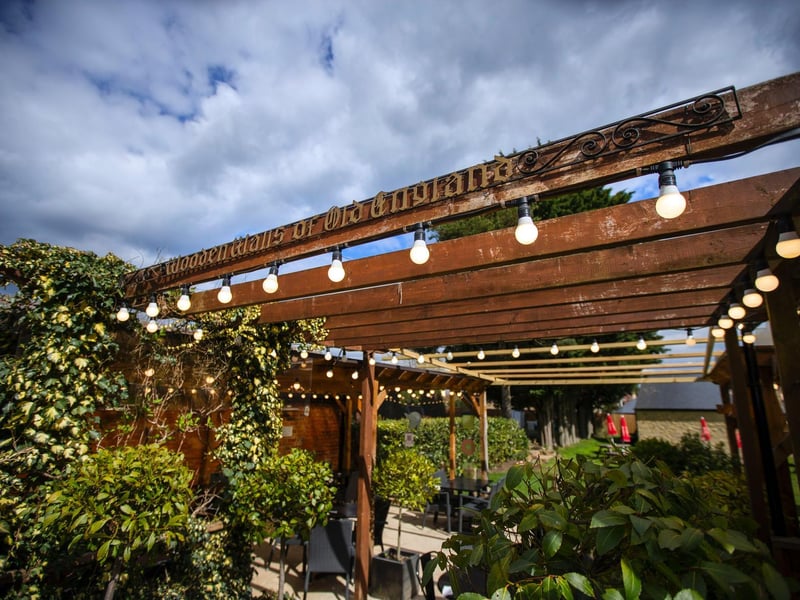 Despite only having the place for three weeks, the couple have transformed the outside space into something 'Instagrammable'. Photo: Kirsty Edmonds.