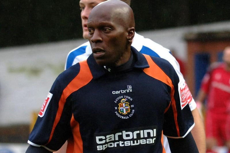 Striker started out at Watford in 1994, staying for five years, making just under 50 appearances. Played for a number of clubs, eventually joining Luton in October 2008, making 10 appearances, with no goals, released in January 2009.
