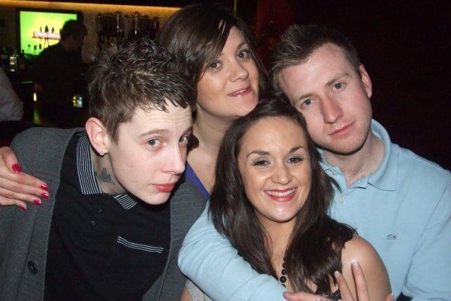 A night out in Liquid Envy in 2009