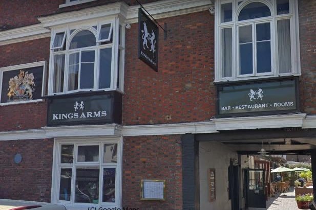 The pub on the town's High Street reopened on April 12
