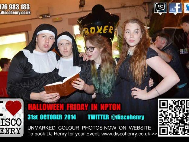 Halloween Friday at NB's in 2014