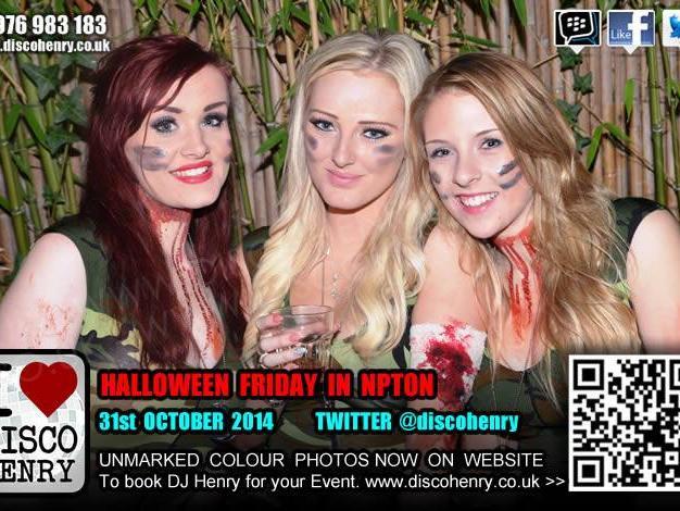 Halloween Friday at NB's in 2014