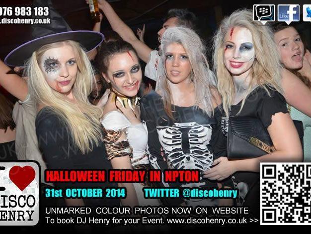 Halloween Friday at NB's in 2014