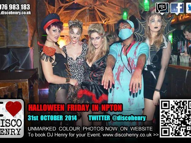 Halloween Friday at NB's in 2014